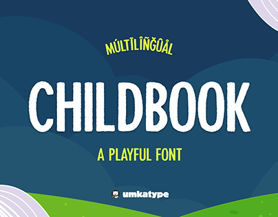 Childbook - Handwritten Display Font