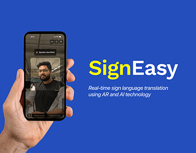 SignEasy: Real-time sign language translation using AR