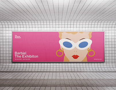 Barbie: The Exhibition Poster