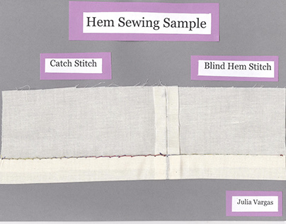 Hem Sewing Sample