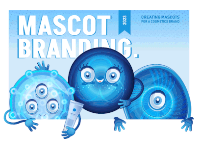 Microbiome mascots | Character illustration