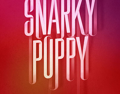 Concertposter for Snarky Puppy