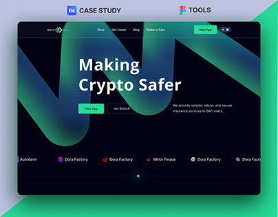 Cryptocurrency Landing Page Redesign