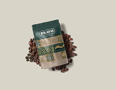 Redesign packaging design for coffee brand 'Bravo'
