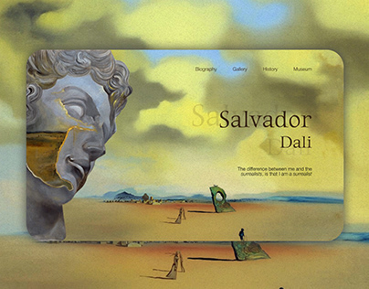 Landing Page | Salvador Dali