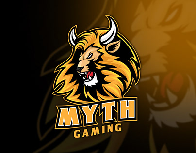 Lion Myth Esport Logo Template