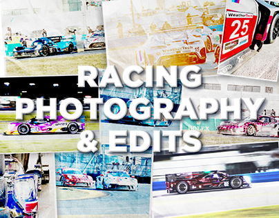 Auto Racing Photography & Edits Collection