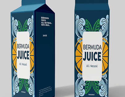 Bermuda Juice: Juice box print