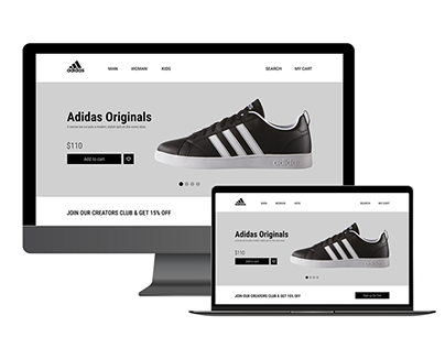 Adidas web consept