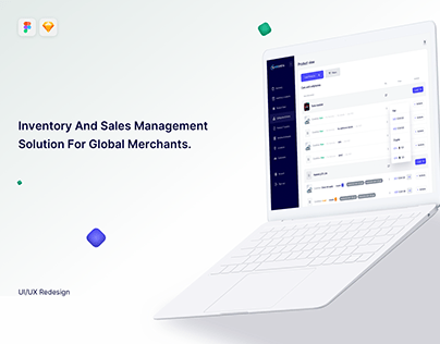 Inventory & Sales Management Platform UI/UX Re-design