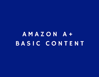 Amazon A+ Basic Content