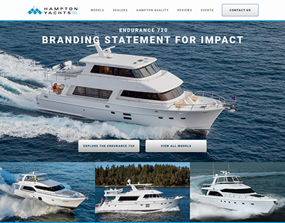 Hampton Yachts and Hampton Yacht Group Websites
