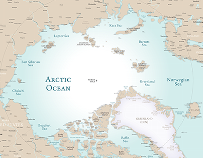 The Polar Regions (2 oversize maps)