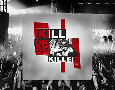 Обложка песни "Kill or be killed"