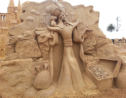 Jafar Sand Sculpture