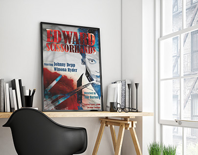 Poster Edward Scissorhands