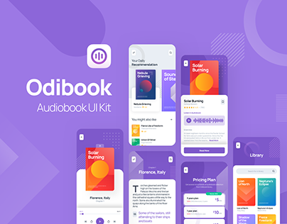 Odibook - Audiobook UI Kit