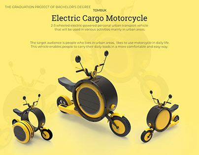 Tombuk - Electric Cargo Motorcycle