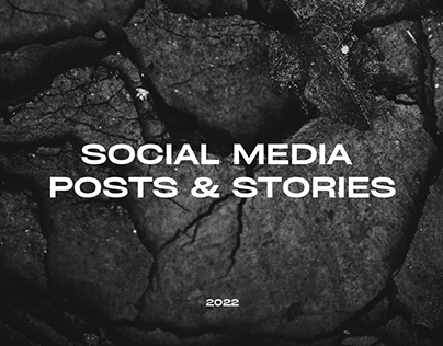 SOCIAL MEDIA POSTS & STORIES | Marketing Design