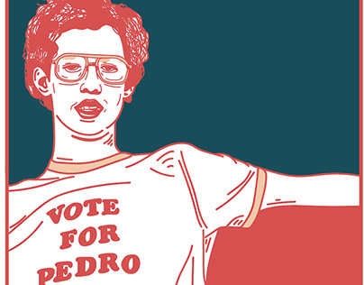 "Vote for Pedro