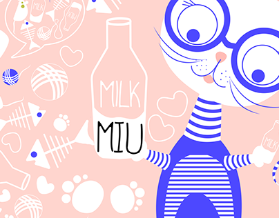 Miu-Miu Milk Pattern Design