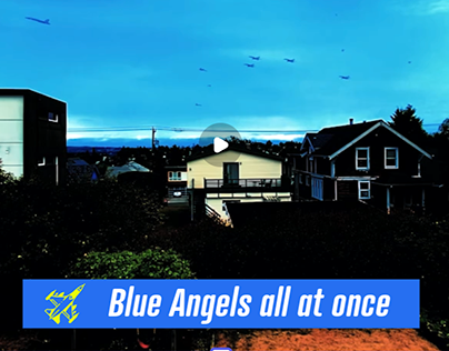 Blue Angels all at once