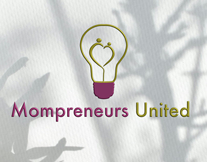 Logo pour une association de mère entrepreneur