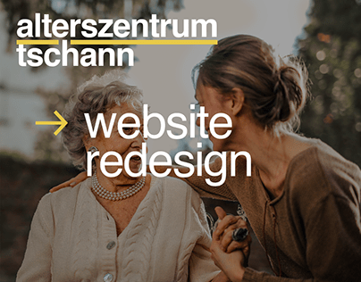 Alterszentrum Tschann Website Redesign