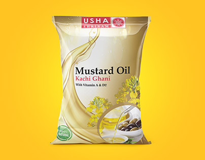 Mustard oil Package design