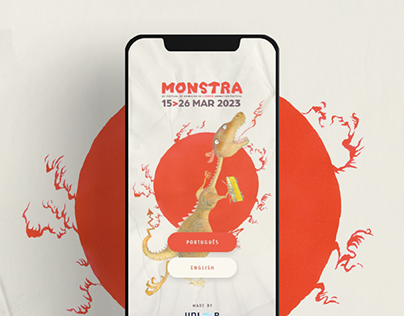 Ui Design Mobile AR Application - "Monstra"