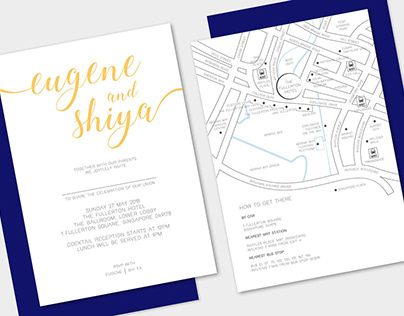 EUYA's Wedding Invite