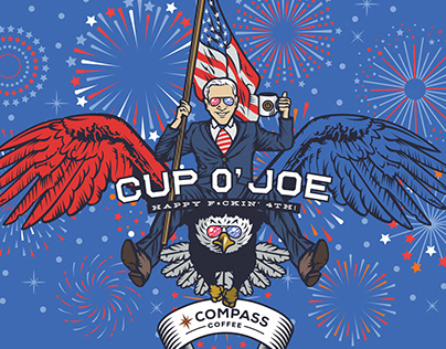 Cup O' Joe Compass Coffee 4th of July Roast