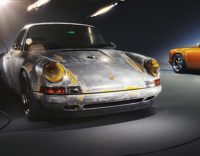Porsche Singer Full CGI Studio