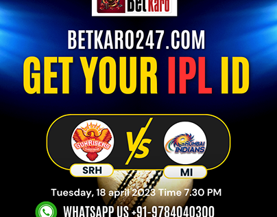 Today SRH vs MI match get IPL Betting ID