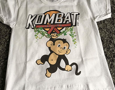 Kids T-shirt for the Ju-Jitsu club