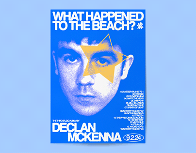 Declan McKenna - What Happened To The Beach? Poster
