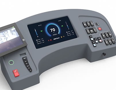 Display and controls - Tata Marcopolo Bus