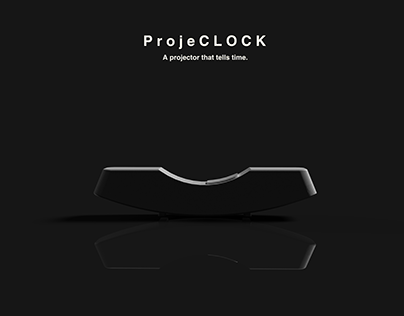 ProjeClock--A projector that tells time.