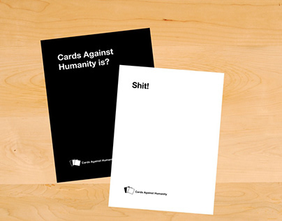 Cards Against Humanity Advertisement