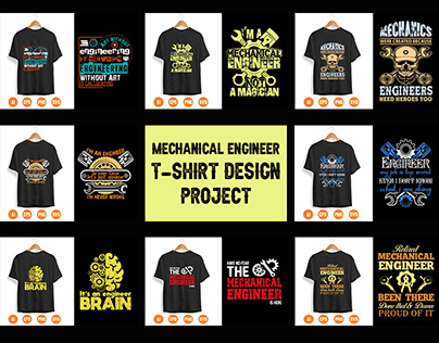 Mechanical Engineer T-shirt Design