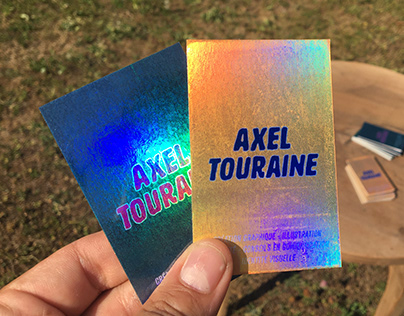 Holographic Business Card (Axel Touraine)