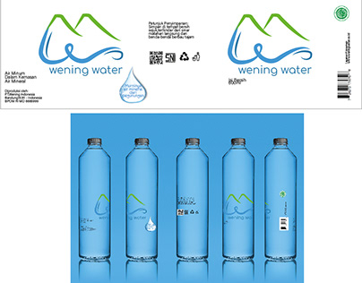 Redesign Wening Mineral Water