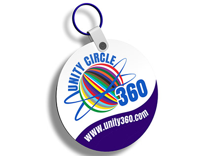 Unity Circle 360 keychain