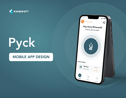 Pyck | Laundry app | UX/UI design