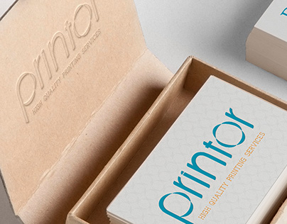 Business Card Design For Printor—A Printing Company