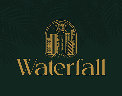 Waferfall Real Estate Company (LOGO DESIGN)
