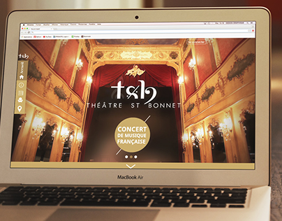 Théâtre Saint Bonnet - Webdesign