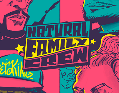 NATURAL FAMILY CREW (PORTADA ILUSTRADA)
