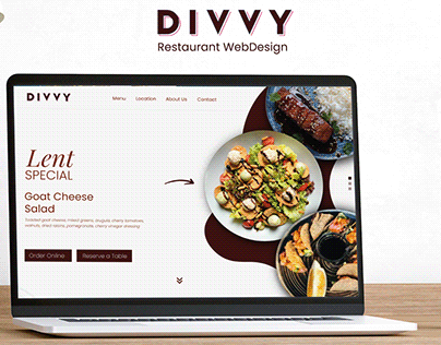 DIVVY Restaurant Website