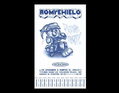 ROMPEHIELO / Poster concept (Brother Madrid)